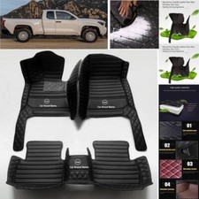 Tapetes de assoalho de carro cabine externa tapetes personalizados forro de piso impermeável para Toyota Tacoma, usado comprar usado  Enviando para Brazil