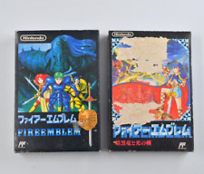 Lote 2 FC Fire Emblem Ankokuryu Hikari Tsurugi Gaiden Nintendo Famicom NES Japão, usado comprar usado  Enviando para Brazil