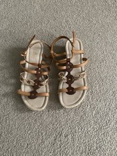 Ladies brown strappy for sale  DONCASTER
