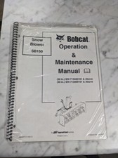 Bobcat operation maintenance for sale  USA