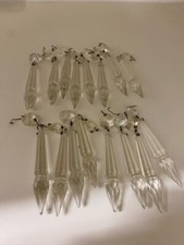 Antique glass crystal for sale  LONDON