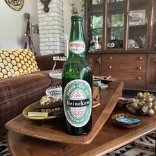 GARRAFA PUBLICITÁRIA DE VIDRO VINTAGE GRANDE HEINEKEN 18,5" BAR CERVEJA COLECIONÁVEL, usado comprar usado  Enviando para Brazil