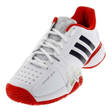Tênis Adidas Barricade Novak Pro quadra (branco/marinho/vermelho) tamanho masculino 11,5 EUA comprar usado  Enviando para Brazil