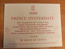 Rolex tudor prince d'occasion  Expédié en Belgium