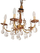 Lustre pampilles cristal d'occasion  Toulouse-