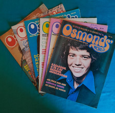 Osmonds official magazines for sale  SELBY