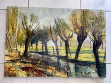 Huile toile cesar d'occasion  La Gaude