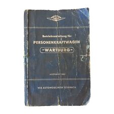 wartburg handbuch gebraucht kaufen  Görlitz