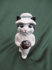 Ceramic cat ornament for sale  HAVERFORDWEST