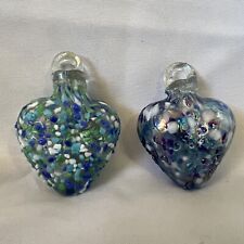 hand blown glass heart for sale  Austin