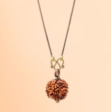 Pingente de colar Isha Life Adiyogi Rudraksha com corrente de cobre Mala cinco faces comprar usado  Enviando para Brazil