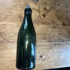 Vintage green bottle for sale  BRAINTREE