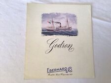 Brochure eberhard godron usato  Napoli