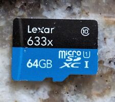 Cartão de memória Lexar Professional 633x SDHC/SDXC UHS-I 64GB, usado comprar usado  Enviando para Brazil