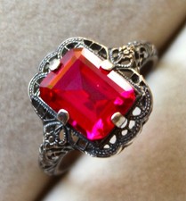 Rubis rouge birmanie d'occasion  Villars-les-Dombes