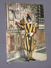 Guardia pontificia cartolina usato  Bari