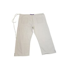 Usado, Calça Jeans Cigana Vintage Y2K Cordão Cropped Capri Pernas Largas Feminina Tamanho G comprar usado  Enviando para Brazil