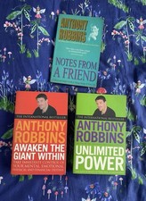 Anthony robbins books for sale  TENBY