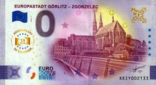 Banknot zerowy euro - banknot 0 euro - Europastadt Görlitz - Zgorzelec 2025-3 rok na sprzedaż  Wysyłka do Poland