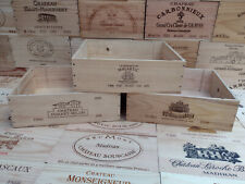 Wooden wine box for sale  CHIPPENHAM