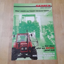 Oryg. Ciągnik Broszura Zetor Mauser Kabina Ciągnik  na sprzedaż  Wysyłka do Poland