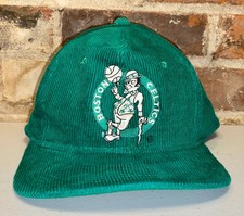 Chapéu Snapback Vintage Anos 90 Boston Celtics Veludo The G Logotipo Verde NBA, usado comprar usado  Enviando para Brazil