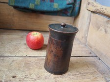 Usado, Recipiente de madeira georgiano virado caixa de tabaco rapé comprar usado Usado, Recipiente de madeira georgiano virado caixa de tabaco rapé comprar usado  Enviando para Brazil