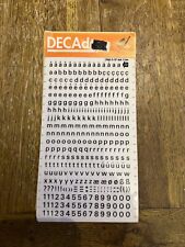 Decadry black letters for sale Decadry black letters for sale  LONDON