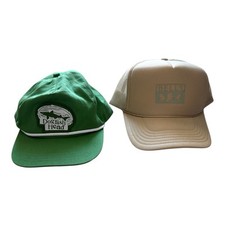 Lote de dois chapéus de microcervejaria SnapBack cabeça de peixe de cachorro Bell’s Brewery bonés caminhoneiro comprar usado  Enviando para Brazil