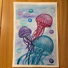 Handmade watercolor original for sale  Warren