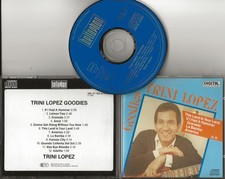 TRINI LOPEZ Goodies cd 1985 Japanese pressing 12 tracks If I had a hammer etc. comprar usado  Enviando para Brazil