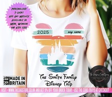 Personalised shirt disney for sale  SWADLINCOTE
