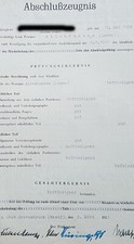 Bilstein abschlußzeugnis . gebraucht kaufen  Vallendar