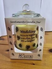 Wedding candle flame for sale  WELSHPOOL