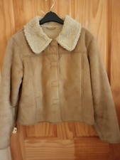 Womens cropped sheepskin for sale  NEWPORT
