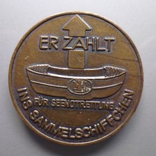 Spendenmedaille dgzrs seenotre gebraucht kaufen  Gartow