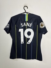 Usado, CAMISA DE FUTEBOL NIKE #19 SANE MANCHESTER CITY 2018/2019 AWAY TAMANHO L FEMININA comprar usado  Enviando para Brazil
