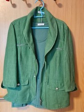 Blusenjacke grün passendem gebraucht kaufen  Wuppertal