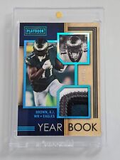 Playbook Panini 2022 A.J. Anuário marrom Swatch platina/49 Philadelphia Eagles comprar usado  Enviando para Brazil