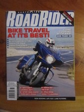 REVISTA MOTO AUSTRALIANA ROADRIDER (Nº. 98) ÓTIMO ** IMPERDÍVEL *** comprar usado  Enviando para Brazil