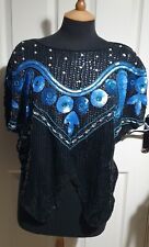 Vintage embellished sequin for sale  SCUNTHORPE