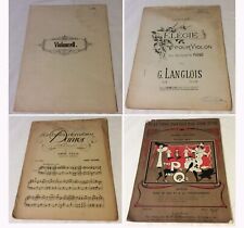 Lot partitions musique d'occasion  Bischwiller