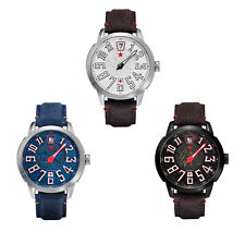 RED STAR Flight Series Seagull ST1721 Jump Hour relógio mecânico automático 50M comprar usado  Enviando para Brazil