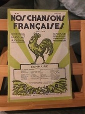 Chansons françaises recueil d'occasion  Rennes