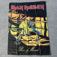 BANNER IRON MAIDEN Peça da Mente Tecido Pôster Tapeçaria Bandeira 41 X 30 Feito na Itália comprar usado  Enviando para Brazil