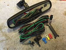 Espelho de escurecimento automático Gentex 177 com sensor de fiação de temperatura bússola e tampa de fio comprar usado  Enviando para Brazil