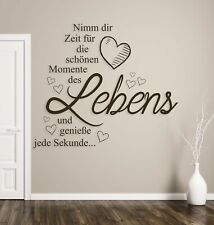 Wandtattoo nimm dir gebraucht kaufen  Vogtsburg im Kaiserstuhl
