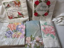 Lote de guardanapos de papel vintage festa coquetel feriado EUA comprar usado  Enviando para Brazil