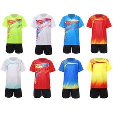 Conjunto de trajes esportivos infantis masculinos uniforme prática futebol camisas comprar usado  Enviando para Brazil