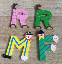 Wooden alphabet letters for sale  CALLINGTON